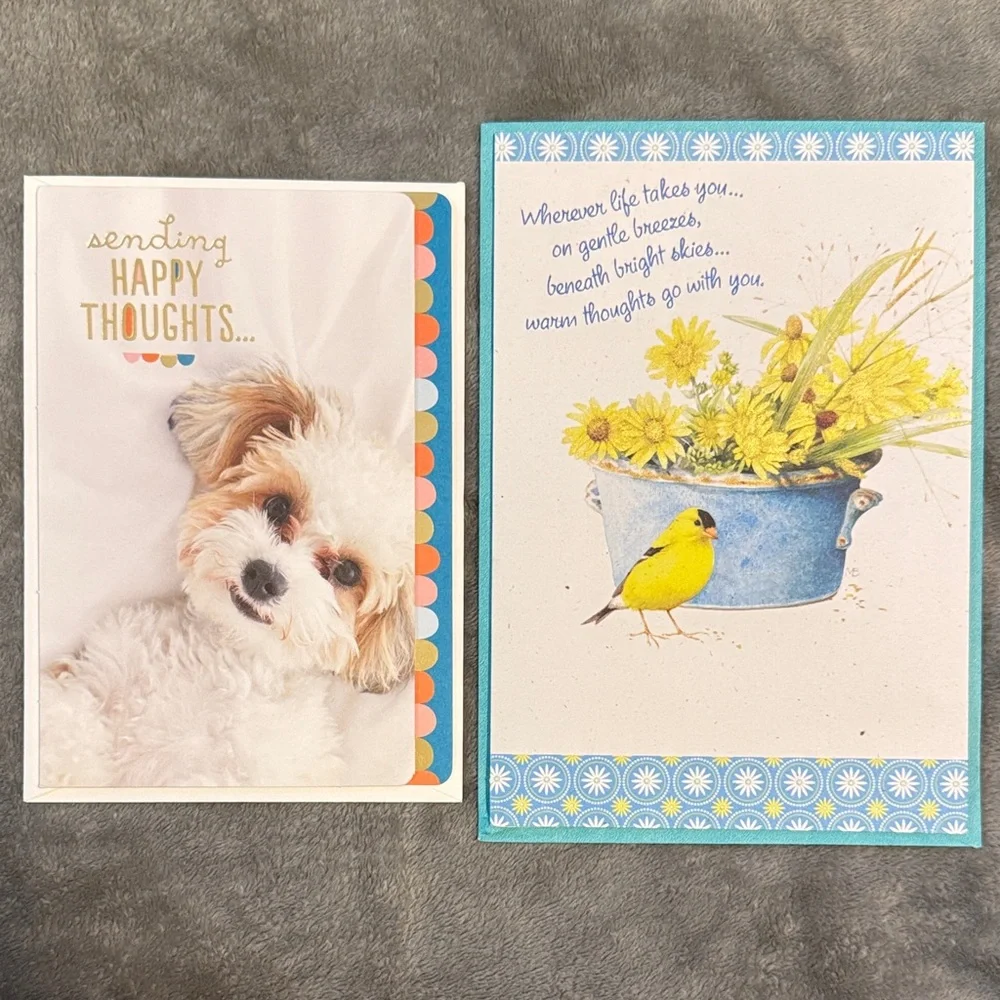 🌻 Bundle of 2 Hallmark Supportive Cards